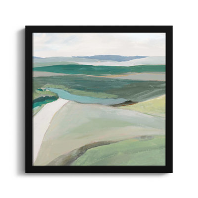 Wolfdale "Fields of Green II" Print by Ian C