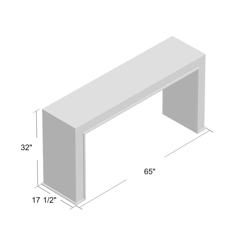 65'' W Console Table