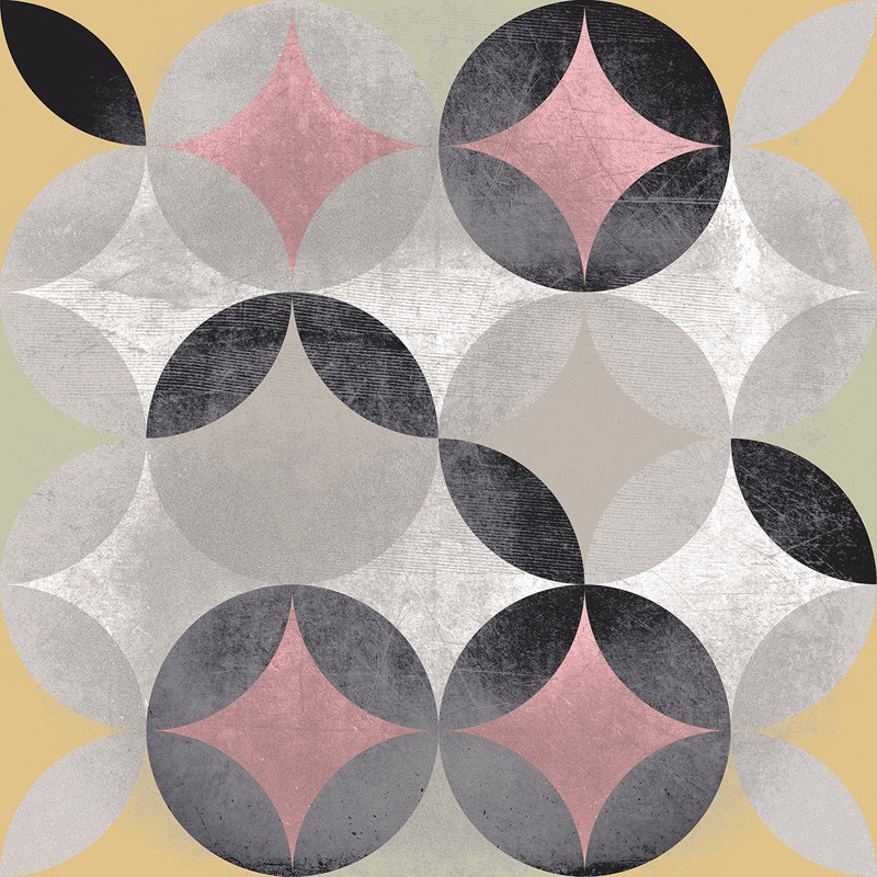 Merida 12" x 12" Ceramic Patterned Wall & Floor Tile