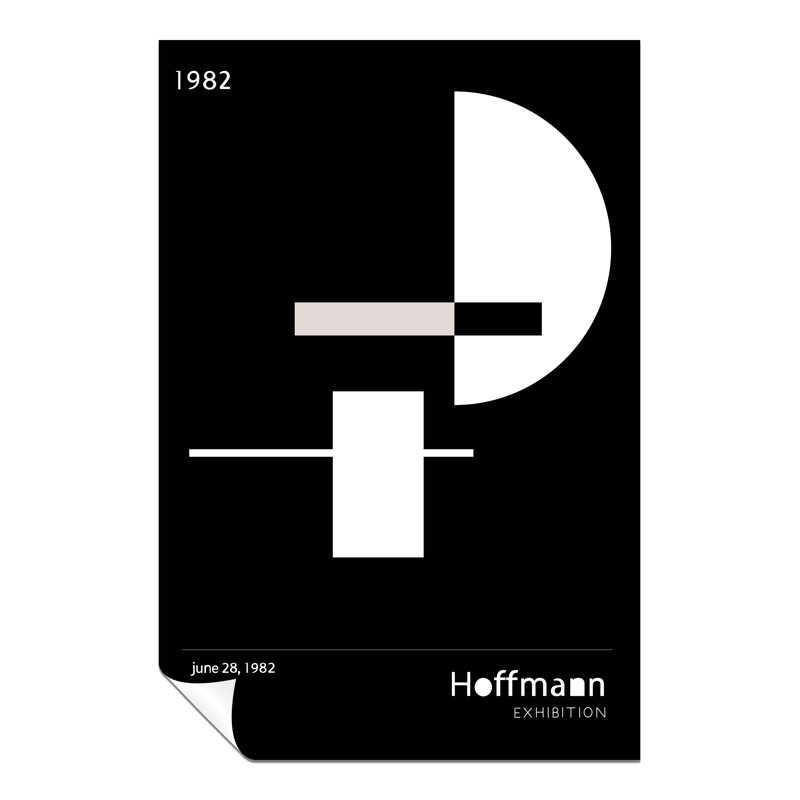Geometric Shapes Poster - No Frame Print, 46cm H x 31cm W
