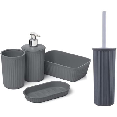 Ensemble d'accessoires de salle de bain 5 pièces