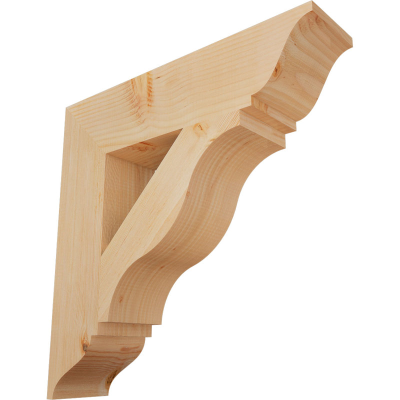 Support traditionnel Funston, H 26 po x l 5,5 po x P 26 po, Douglas, Lisse