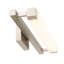 Applique murale à DEL de 66 cm (26 po) en nickel brossé, haute performance, 1830 lumens, 21 W, double installation verticale et horizontale, 3 températures de couleur sélectionnables (3000 K, 4000 K et 5000 K), intensité variable.