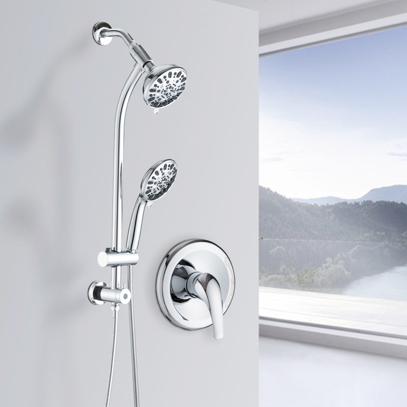Dual Shower Head Spa System, Chrome