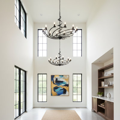 12 - Light Dimmable Chandelier