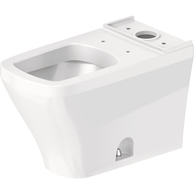 DuraStyle Dual-Flush Elongated One-Piece Toilet (Seat and Tank Not Included)