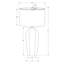 Lighting, 27"H, Table Lamp, Cream Ceramic, Ivory / Cream Shade, Modern