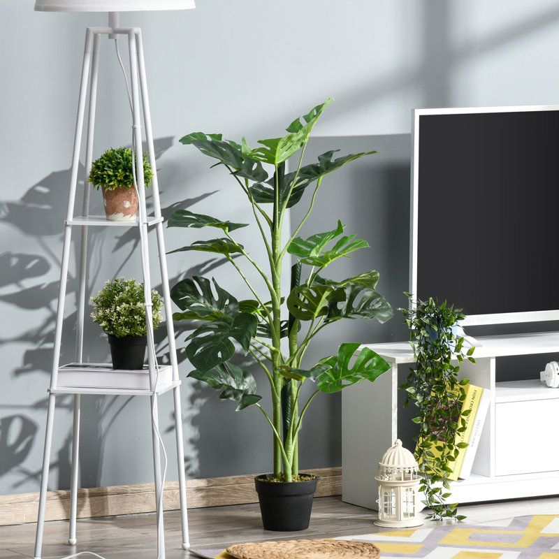 Charleston 100cm/3.3FT Artificial Monstera Tree Fake Plant in Pot Indoor
