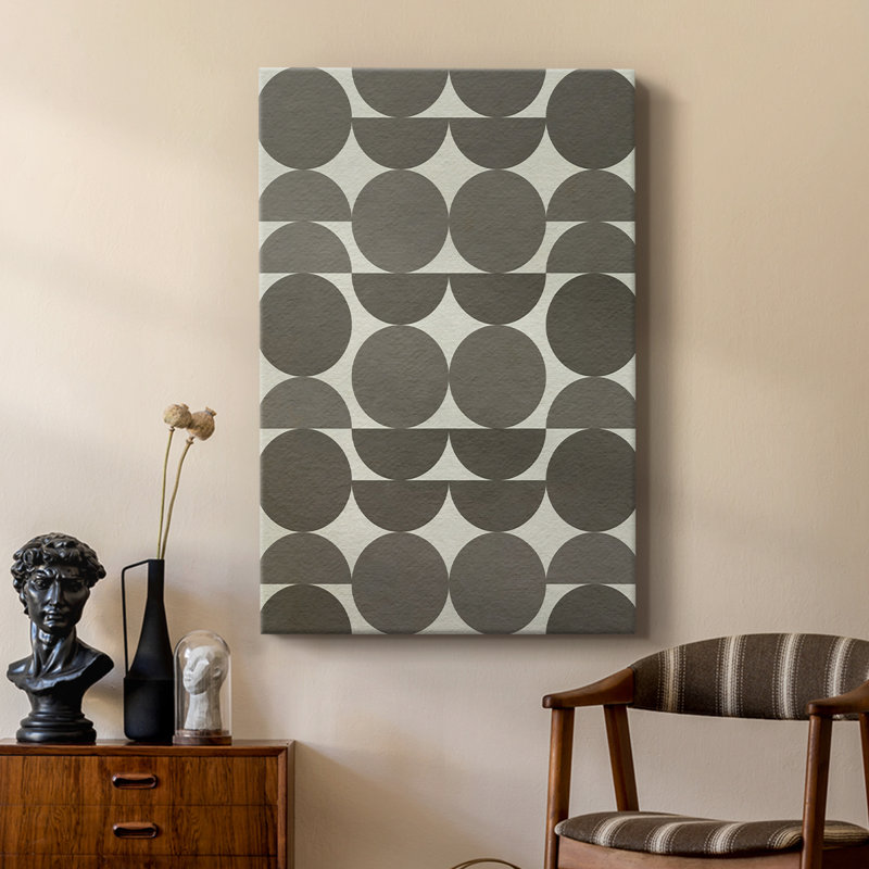 Neutre Subtil Shift I - Cavas Gallery sur mesure, H 18 po x l 12 po