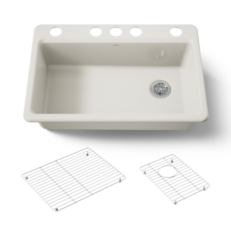 Riverby 33" undermount single-bowl kitchen sink