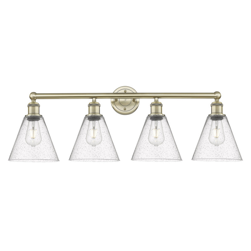 Beva 4 - Light Dimmable Vanity Light, Antique Brass