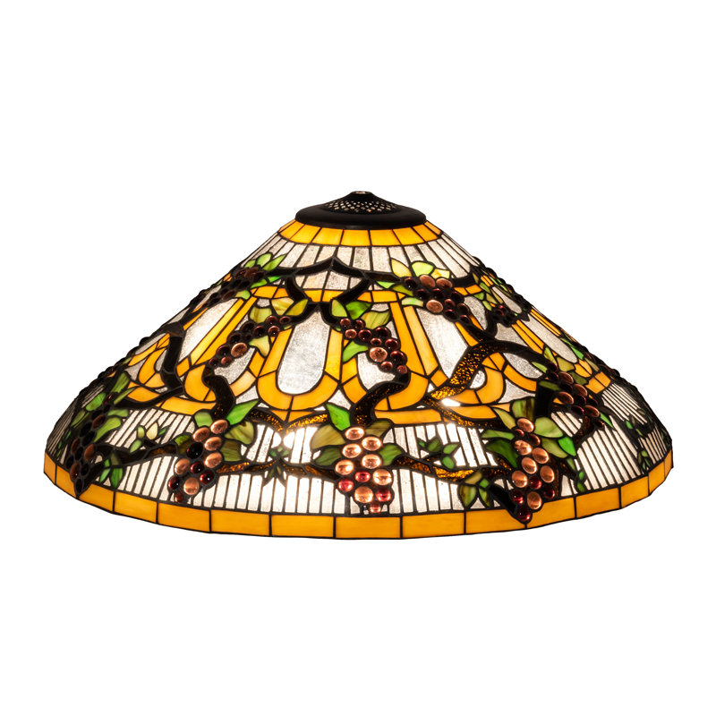 10.5'' H Glass Empire Lamp Shade