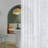 Designer Series Eco-Friendly Grommet Sheer Curtains with Cube Print Pattern (Set of 2)-102058883-102058885