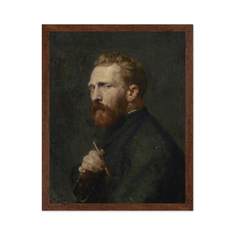 John Russell - Van Gogh, Affiche, H 12 po x l 16 po, Encadrement brun