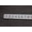 Gray Wool Gabbeh Modern Runner Rug 3x10