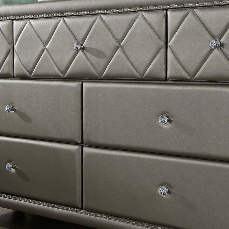 Commode l 7 po Bruun, Champagne
