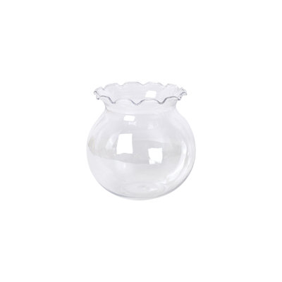 Plastics fishs tank Goldfish Bowl Fish Tank For Goldfish Plastic Aquarium Home Decor Clear Fish Tank For Desktop Suitable For Tabletops Living Room Bedroom Ornaments