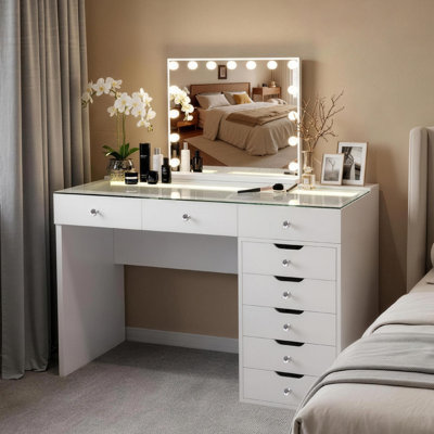 Dressing Table with Mirror