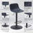 Mid Century Modern Adjustable Bar Stools