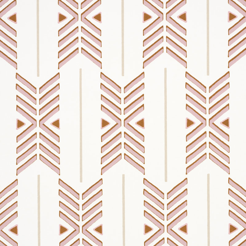 Schumacher x A Rum Fellow Quiver Wallpaper, Sunset