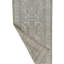 Tapis de couloir unique en laine ivoire / taupe / gris anthracite / gris de 2 pi x 6 pi des années 1940 2 pi x 6 pi