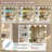 Makeup Vanity with 10 Light Bulbs, Vanity Desk with Lighted Mirror & 3 Drawers Chest, Vanity Set, Vanity Table with Stool for Bedroom, White