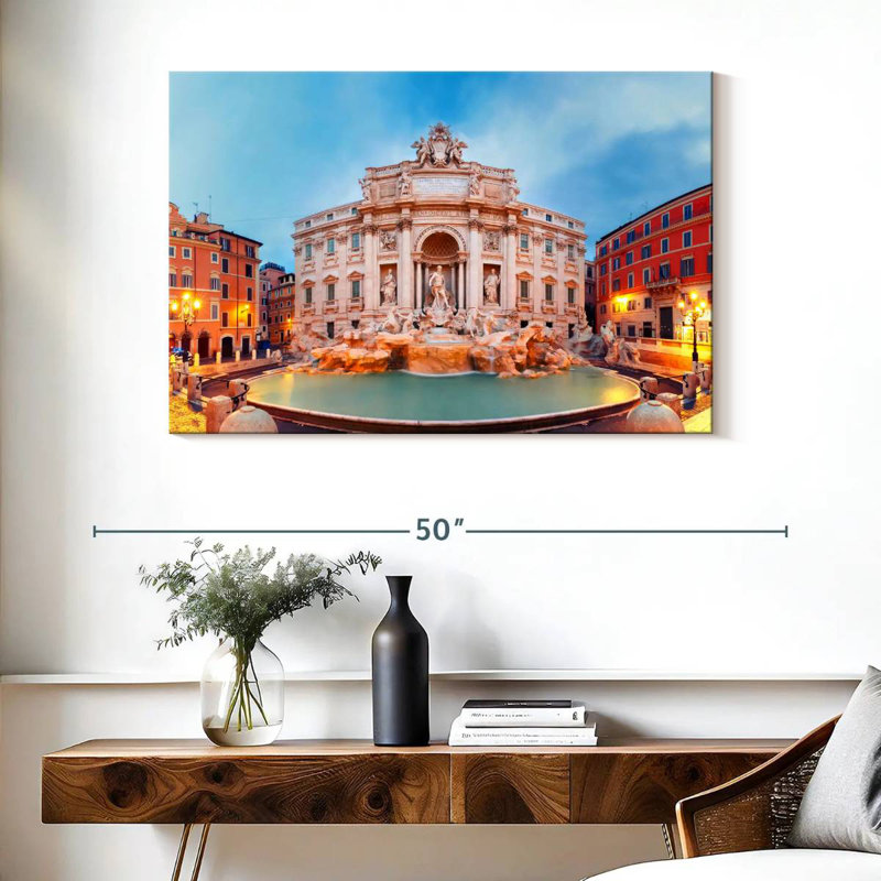 Ravi Fontana Di Trevi, 26" H x 39" W
