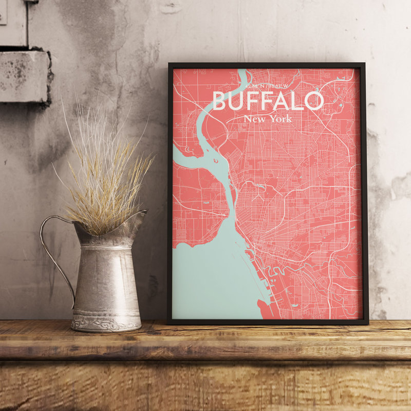 Buffalo - No Frame Print, 43.2 cm H x 27.9 cm W x 0.1cm D