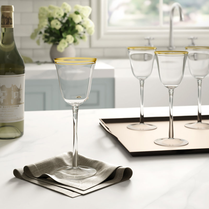 6 oz. Isalei Verre de cristal, Or