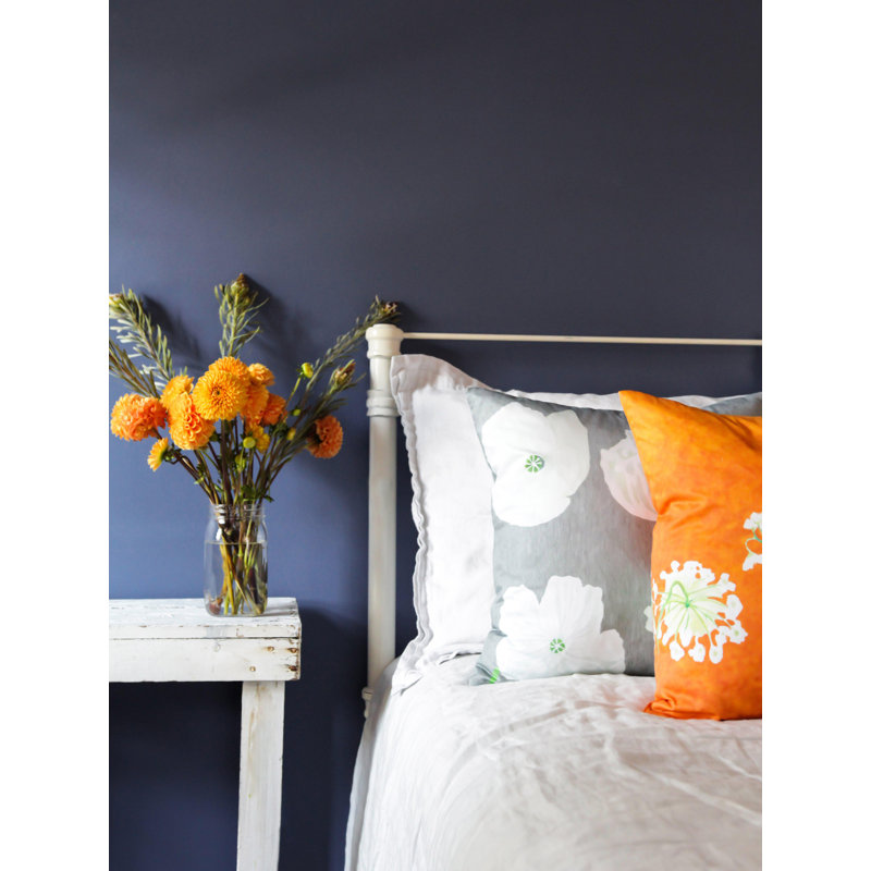 Cotton Reversible Throw Pillow