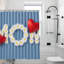 Rideaux de douche Love-Thema Daisies, 71 x 71