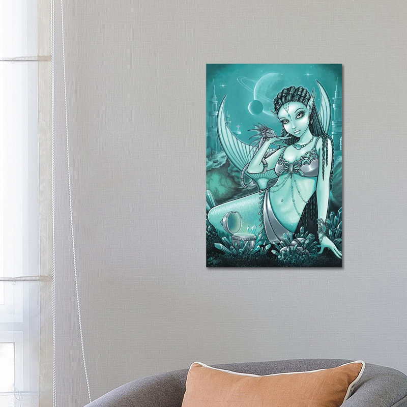 Uli by Myka Jelina - Wrapped Canvas Painting, 66.04 cm H x 45.72 cm W
