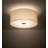 Zionsville Fabric Flush Mount-1898009136
