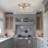 Alixandra 2-Light Flush Mount Ceiling Light With Clear Hammered Glass-295452040-284434478