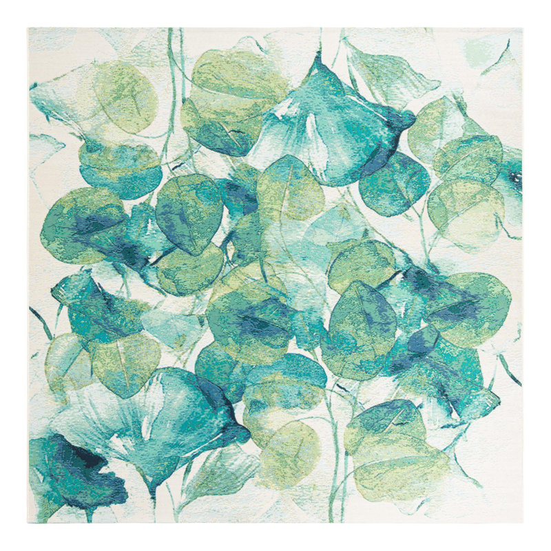 Firman Wygant Indoor/Outdoor Area Rug, Square 7'10"