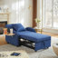 Canapé-lit 3 en 1 avec dossier réglable, table pliable et port USB, type C, fauteuil inclinable réglable-1589698979