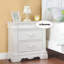 Table de chevet blanche