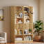 Bibliothèque moderne en bois avec arbre à chat-401001846
