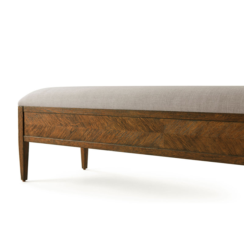 Nova Upholstered Bench, Dusk