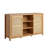 Eilisha 58" 2-Door Sideboard with Arched Rattan Panels-1776197784