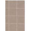 Tapis beige en laine / coton touffeté à la main -86777598