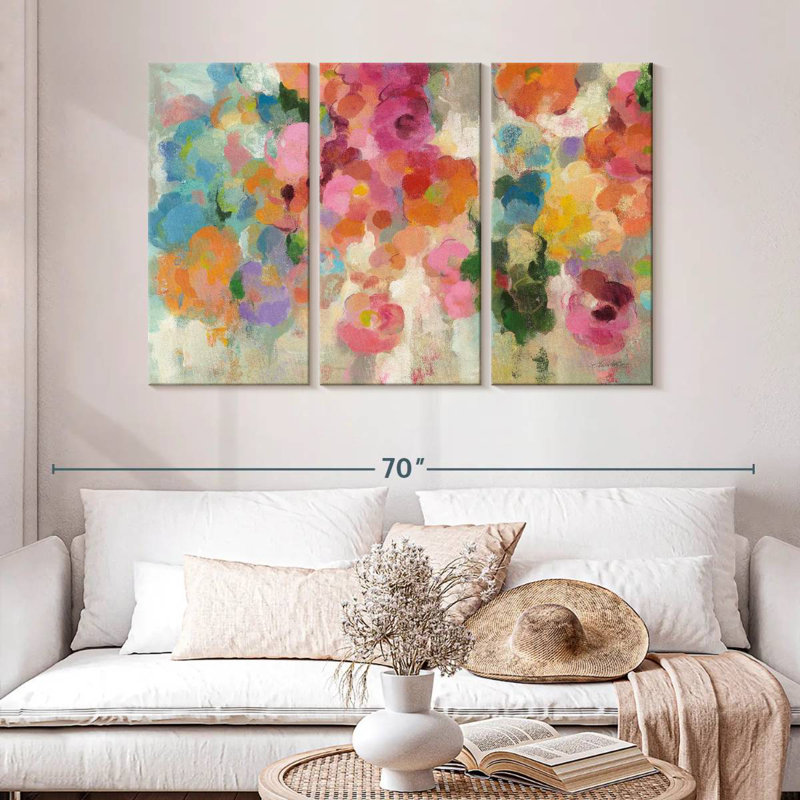 Avery - jardin coloré I - culture, H 24 po x l 38 po