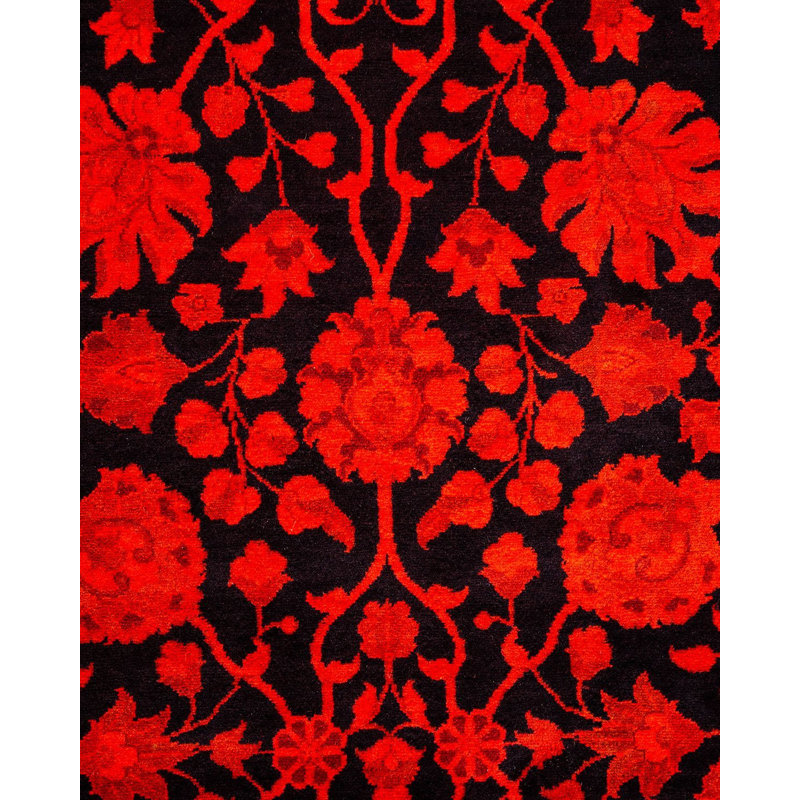 Fine Vibrance One-of-a-Kind 3' 2" X 5' 4" Hand Knotted Area Rug