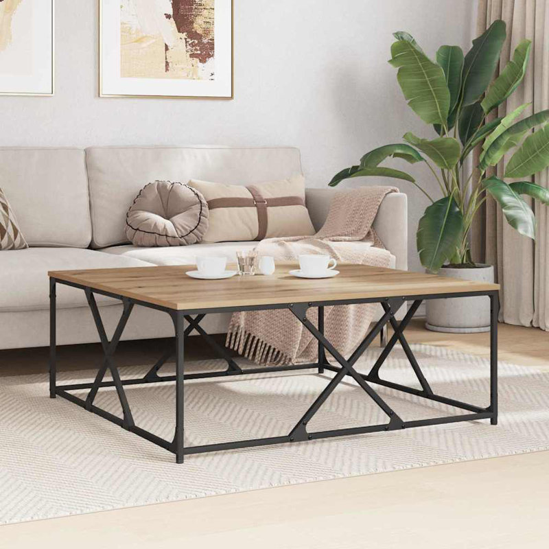 Coffee Table, 40cm. H x 100cm. L x 100cm. W, Artisan Oak