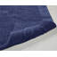 Ensemble de tapis pour salle de bain réversible 100% coton 2370 g / m² Merkel - ultra doux, très absorbant, lavable à la machine, certifié OEKO-TEX, idéal pour la baignoire, le meuble-lavabo, le lavabo et les toilettes, bleu marine-122449305-122449297