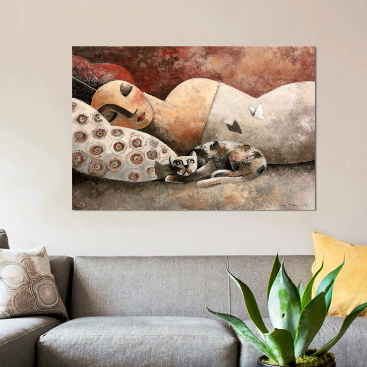 «The Invader» par Didier Laurenco - reproduction sur toile tendue, H 8 po x l 12 po x P 0,75 po, Toile tendue, Pas de tapis