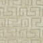 Tapis taupe touffeté à la main à motif géométrique Christoper-182240476