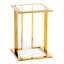 Tommen Glass Top Frame End Table-1849716963