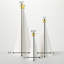 Porcelain Cone Tree - Set Of 3
