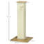 Cat Scratch Post 80cm Tall with Sisal Hanging Ball Toy Oak Beige